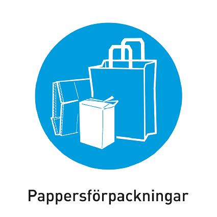 MATERIALÅTERVINNING FTI garanterar att de förpackningar och tidningar som samlas in verkligen