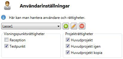 8.4.3 Checklista Genom att klicka på knappen Checklista får man upp ett nytt fönster med möjlighet att skriva ut alla incheckade besökare. 8.4.4 Besökaretikett När etikettinställningar har fyllts i korrekt kan besökaretiketter skrivas ut.