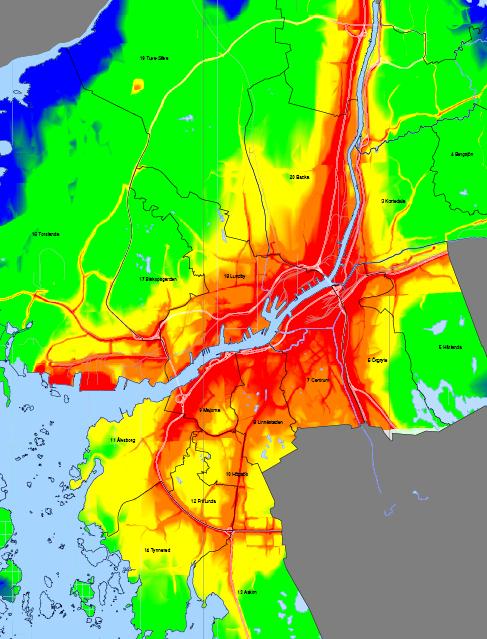 8: Kollektivtrafikens marknadsandel. Källa: Västtrafik De förbättringar som skett beror på ett ökat utbud och bättre marknadsanpassning av trafiken.