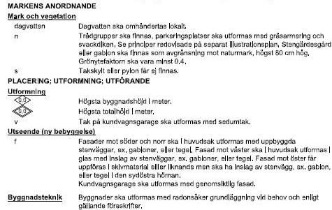 Ekosystemtjänster i detaljplan Planbestämmelser De flesta kommuner angav dagvattenhantering som en EST de arbetat med.