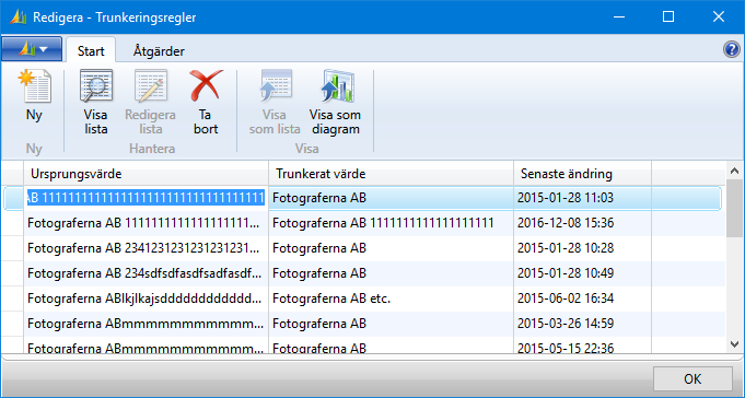 13.19.2 Ersättningspostnummer Ersättningspostnummer används när transportören inte godkänner ett i övrigt korrekt postnummer.