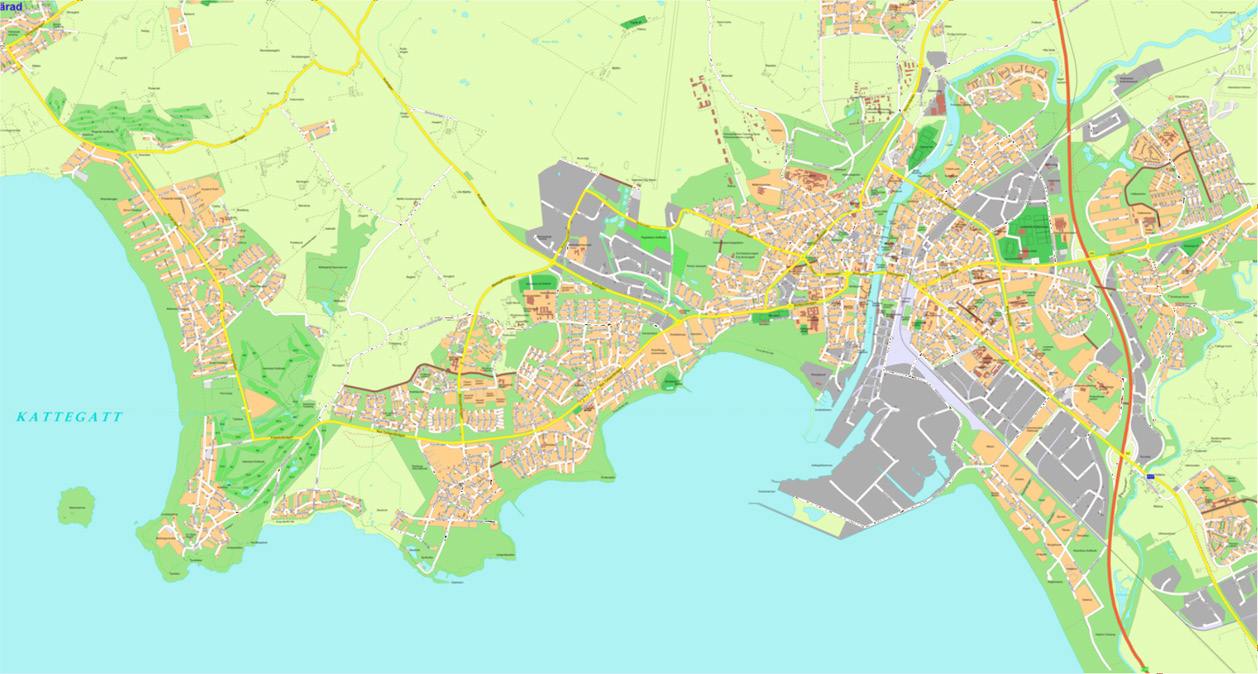 Plandata Lägesbestämning och areal Planområdet är beläget vid Kungsvägen-Kronolundsvägen i centrala Frösakull cirka 7 km väster om Halmstad centrum.