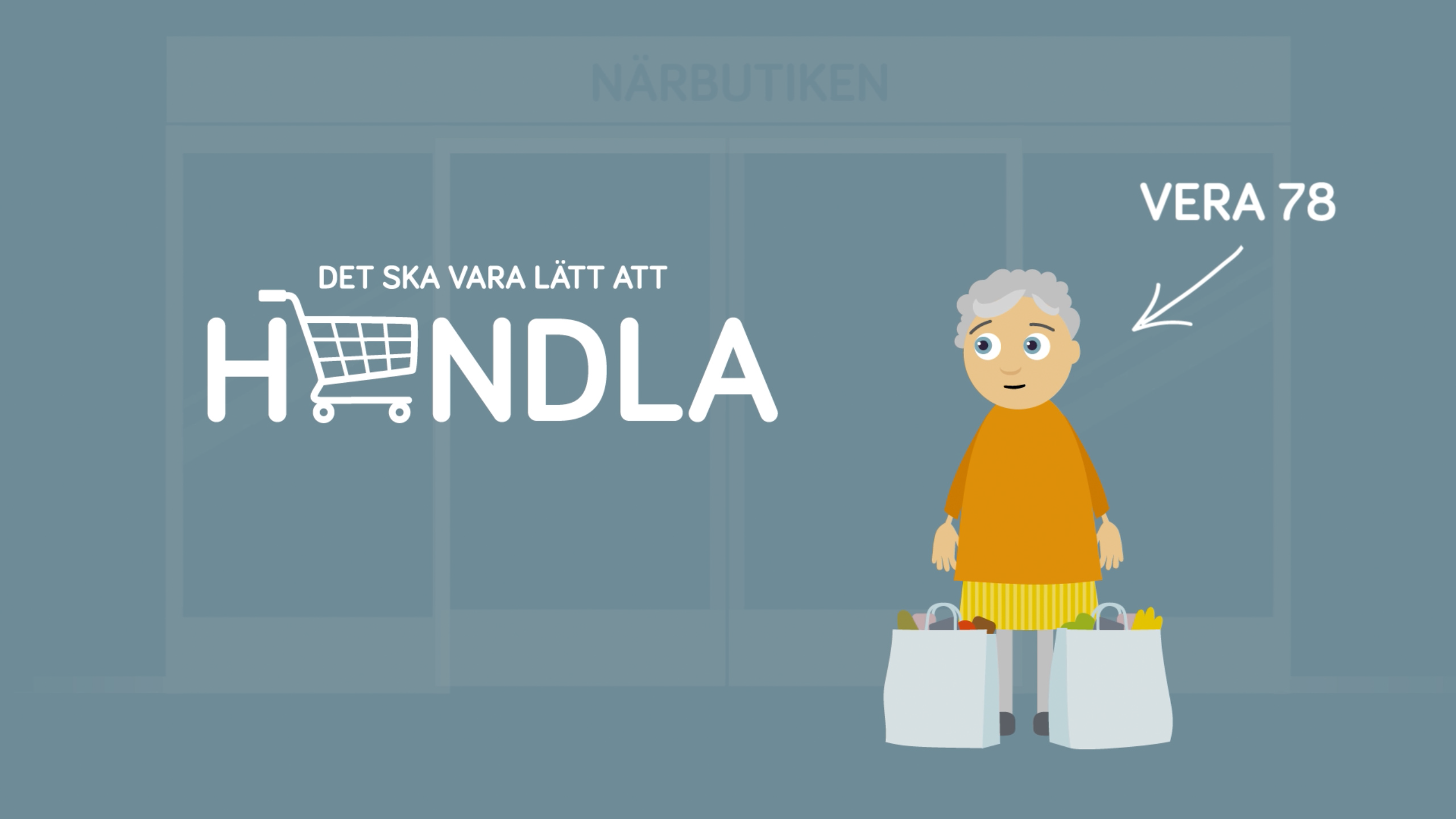 Filmen Det ska vara lätt att handla Se på filmen Det ska vara lätt att handla och diskutera följande frågor: 1. Hur gör du för att hjälpa personer som Vera att handla i din butik? 2.