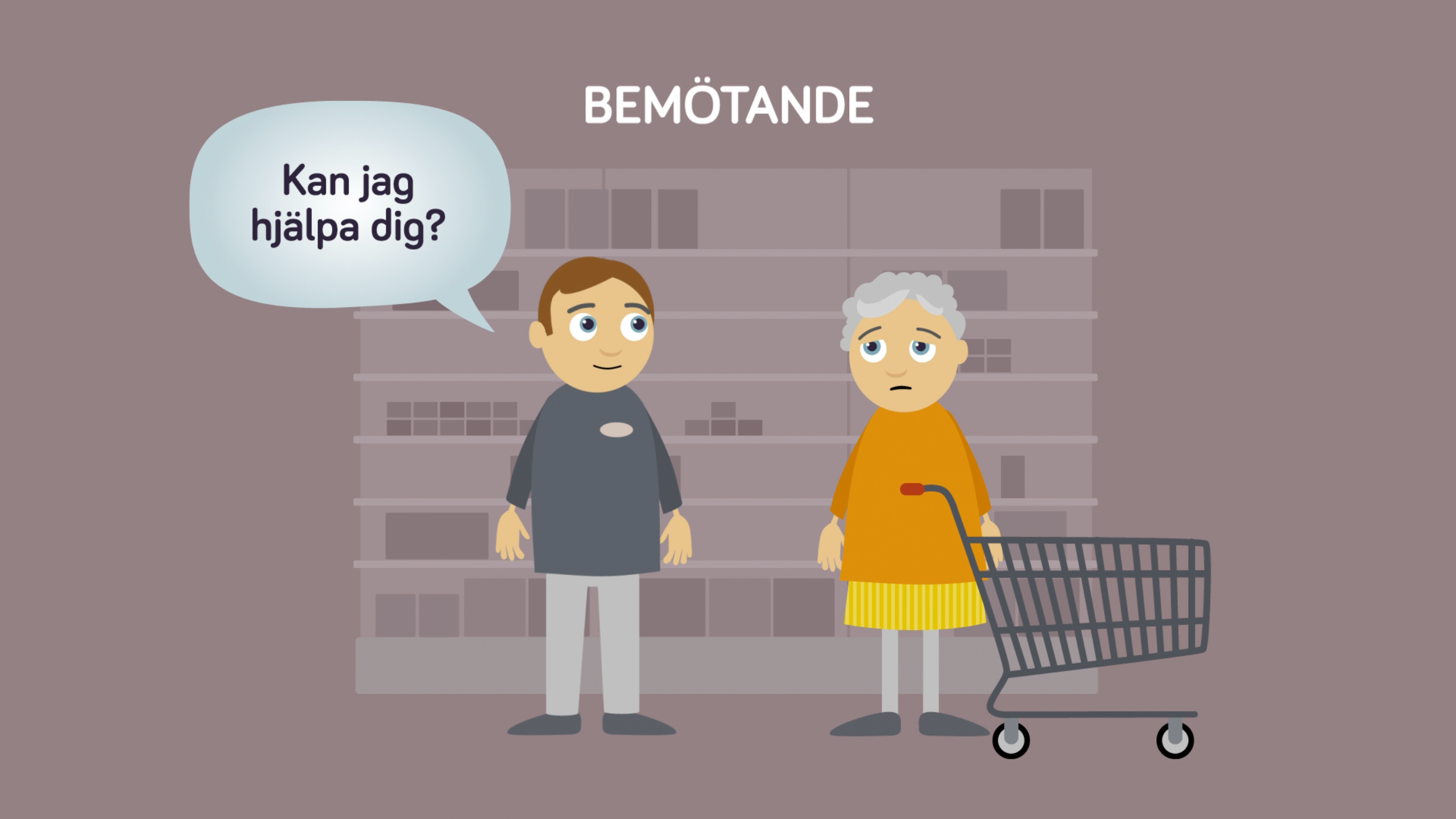 Bemötande Det går inte att dra alla över en kam och säga hur en demenssjuk person ska bemötas. Det beror på hur just den person är, hur långt sjukdomen har gått.