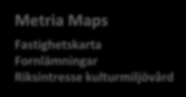 Metria Maps Fastighetskarta