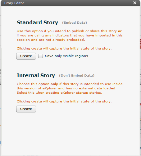 Story Editor Historieredigerare Ny design Steg 1 Steg 2 Länk eller snapshot Välj typ av story Standard: Kan