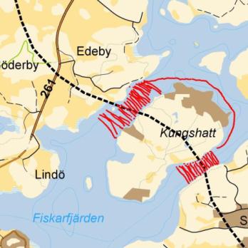 Processad data Förbifart Stockholm A B C sediment (lera) vatten berggrund sprickzon?