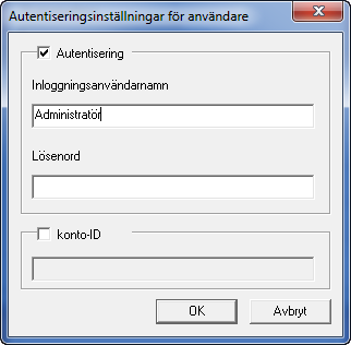 Förberedelser för användning > Installera programvara Inställning av TWAIN drivrutin Registrera den här maskinen till TWAIN drivrutinen Visa skärmen.