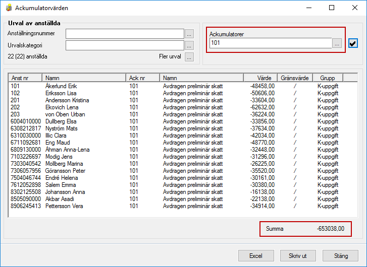 Hur påverkar lönearternas inställningar arbetsgivardeklarationen?