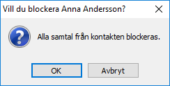 Vill du ta bort favorit- markeringen klickar på stjärnan och markerar Kontakt. VIP Du kan även markera en kontakt med VIP-status. Stjärnan byts då ut mot ett fyllt hjärta.