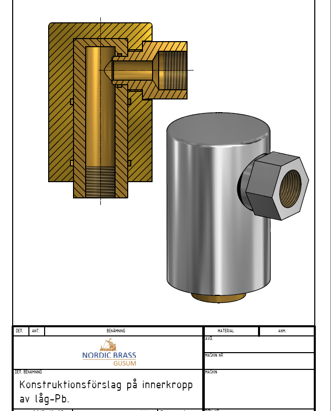 Produkter Ej HCACLmatrl HCACLmatrl Modulariserad, MFD, konstruktionsteknik 2010 Nordic