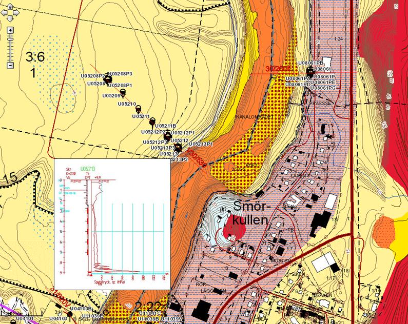 20 GeoSuite-projekt med korrektplansymbol,