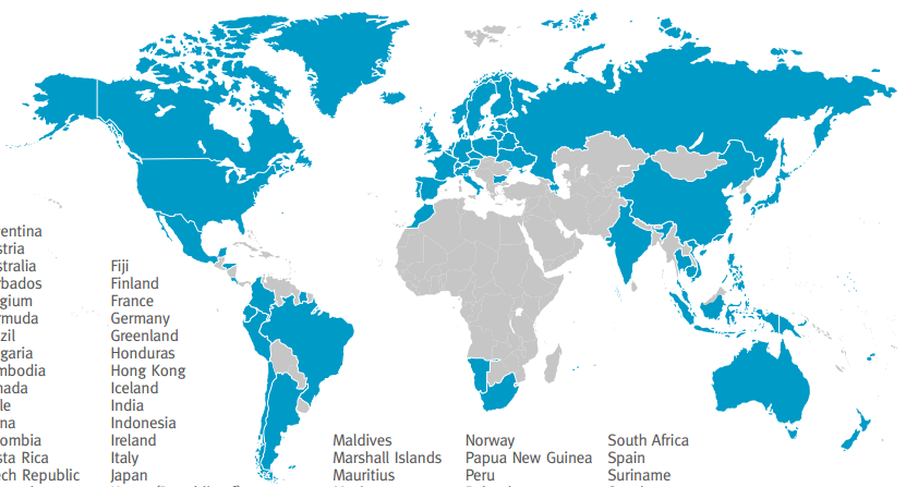 Certified supply chain companies Close to 2,900 certified supply chain companies In 70