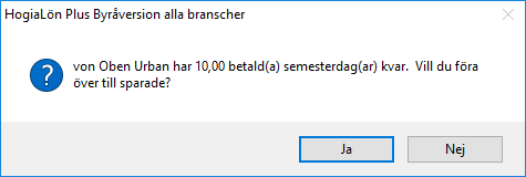 Observera att du ska trycka Enter när du kommer in på den första anställde för att programmet ska börja sin beräkning.