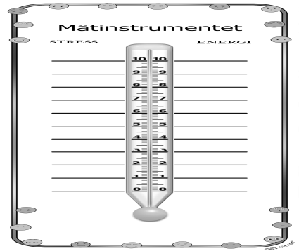 Stress för mig är inte nödvändigtvis synonymt med en fulltecknad kalender, det är snarare en rent mental känsla som oftast uppstår då jag känner att jag inte behärskar en situation, eller då jag inte