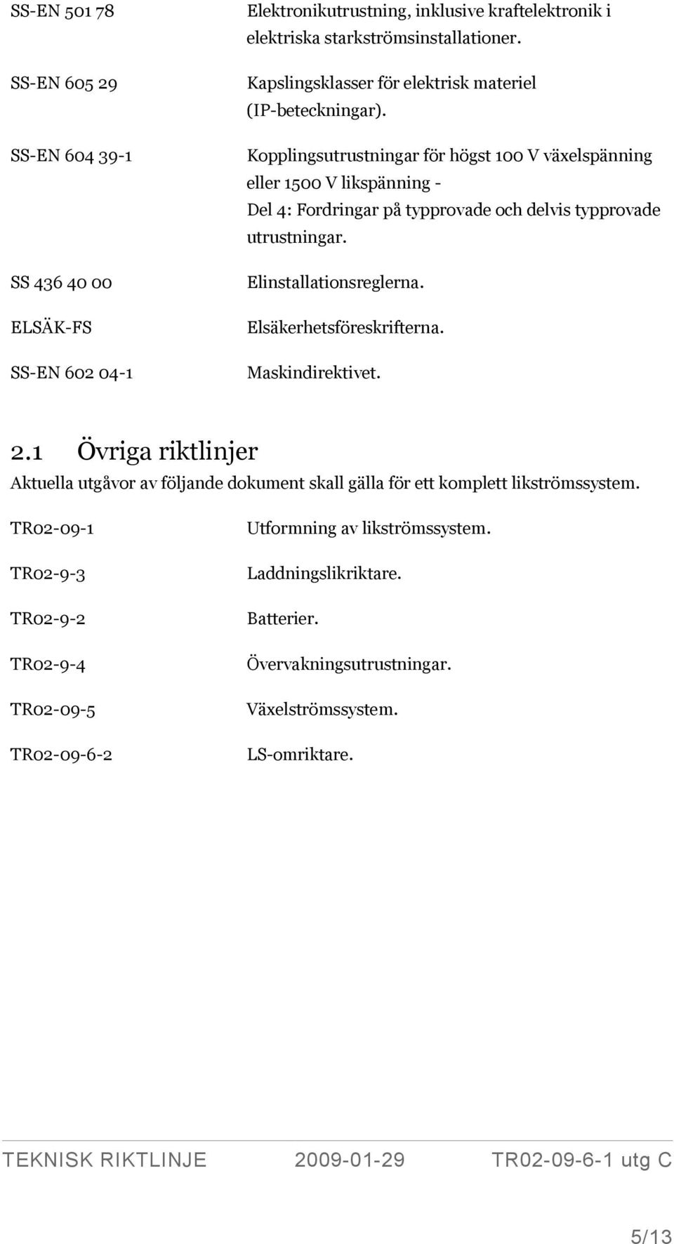 Kopplingsutrustningar för högst 100 V växelspänning eller 1500 V likspänning - Del 4: Fordringar på typprovade och delvis typprovade utrustningar. Elinstallationsreglerna.