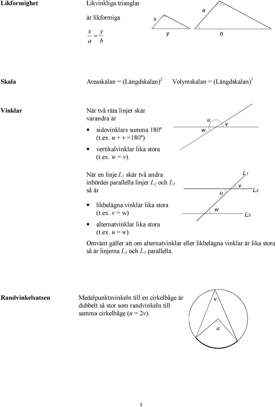 Nä e lije L skä tå d iödes pllell lije L o L så ä u L L likeläg ikl lik sto (t.e. w) ltetikl lik sto (t.e. u w).