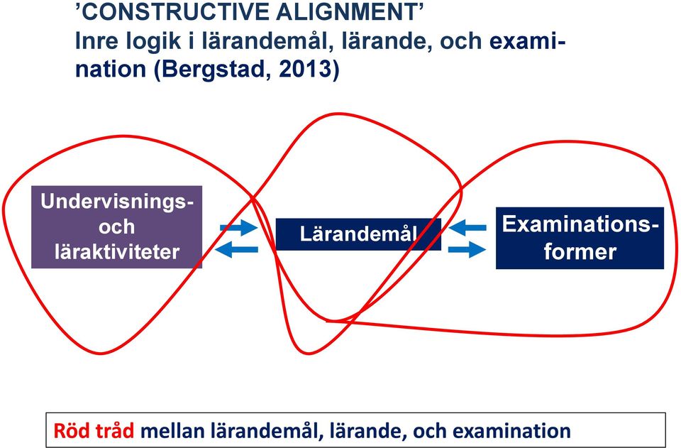 Undervisningsoch läraktiviteter Lärandemål