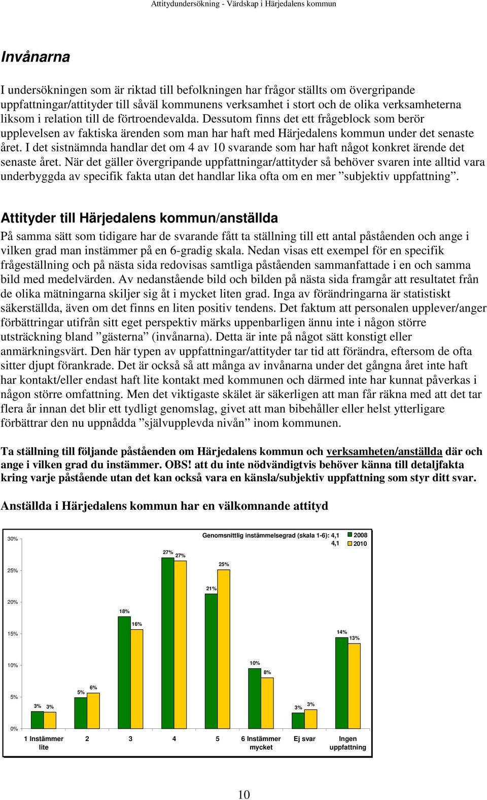 I det sistnämnda handlar det om 4 av 10 svarande som har haft något konkret ärende det senaste året.