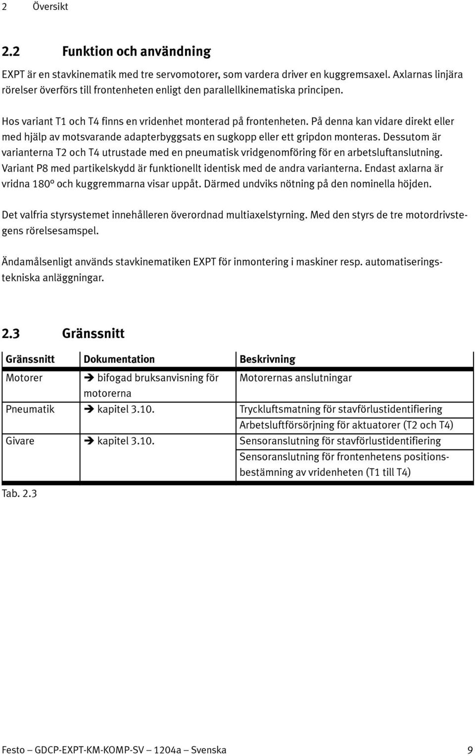 På denna kan vidare direkt eller med hjälp av motsvarande adapterbyggsats en sugkopp eller ett gripdon monteras.