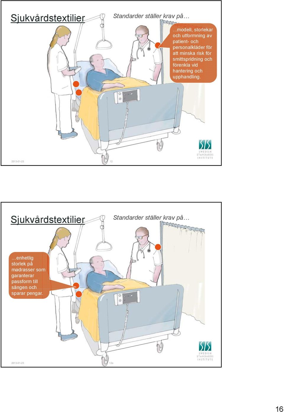 minska risk för smittspridning och förenkla vid hantering och upphandling.