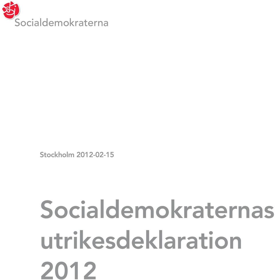 s utrikesdeklaration