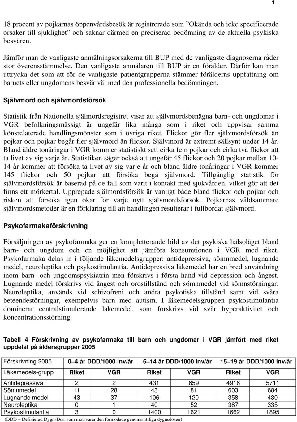 Därför kan man uttrycka det som att för de vanligaste patientgrupperna stämmer förälderns uppfattning om barnets eller ungdomens besvär väl med den professionella bedömningen.