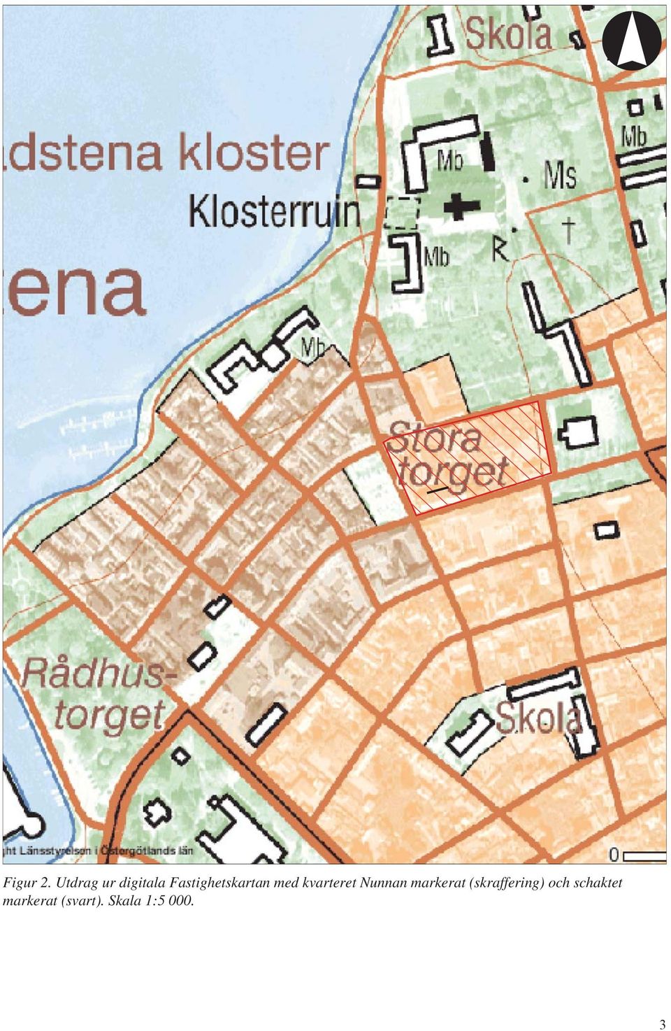 Fastighetskartan med kvarteret