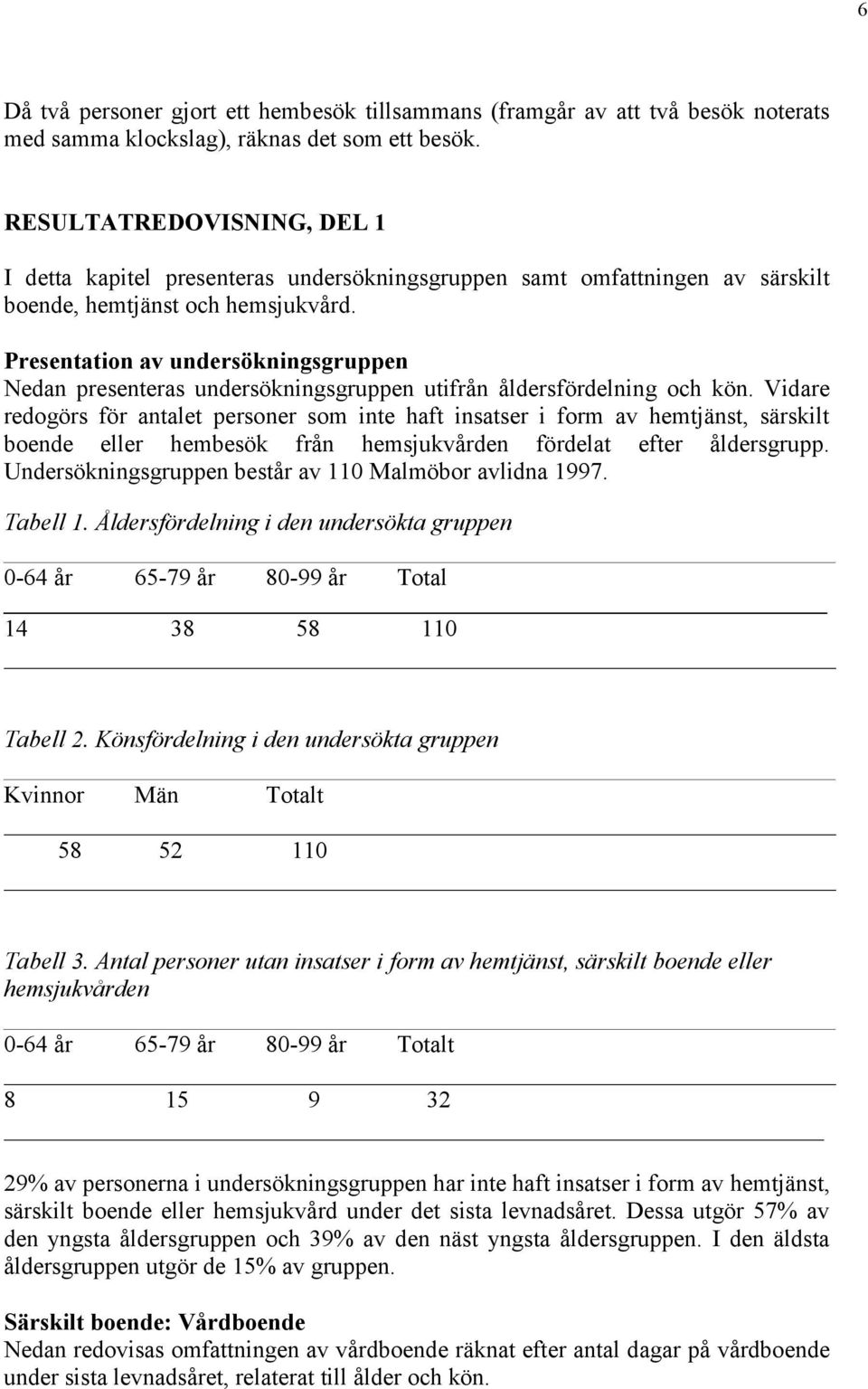 Presentation av undersökningsgruppen Nedan presenteras undersökningsgruppen utifrån åldersfördelning och kön.