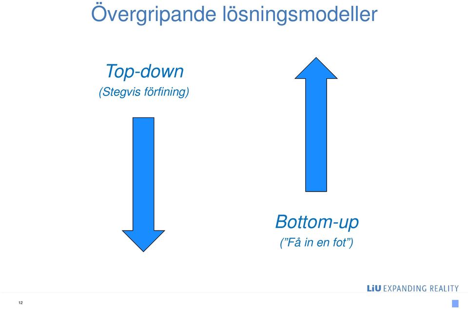 Top-down (Stegvis