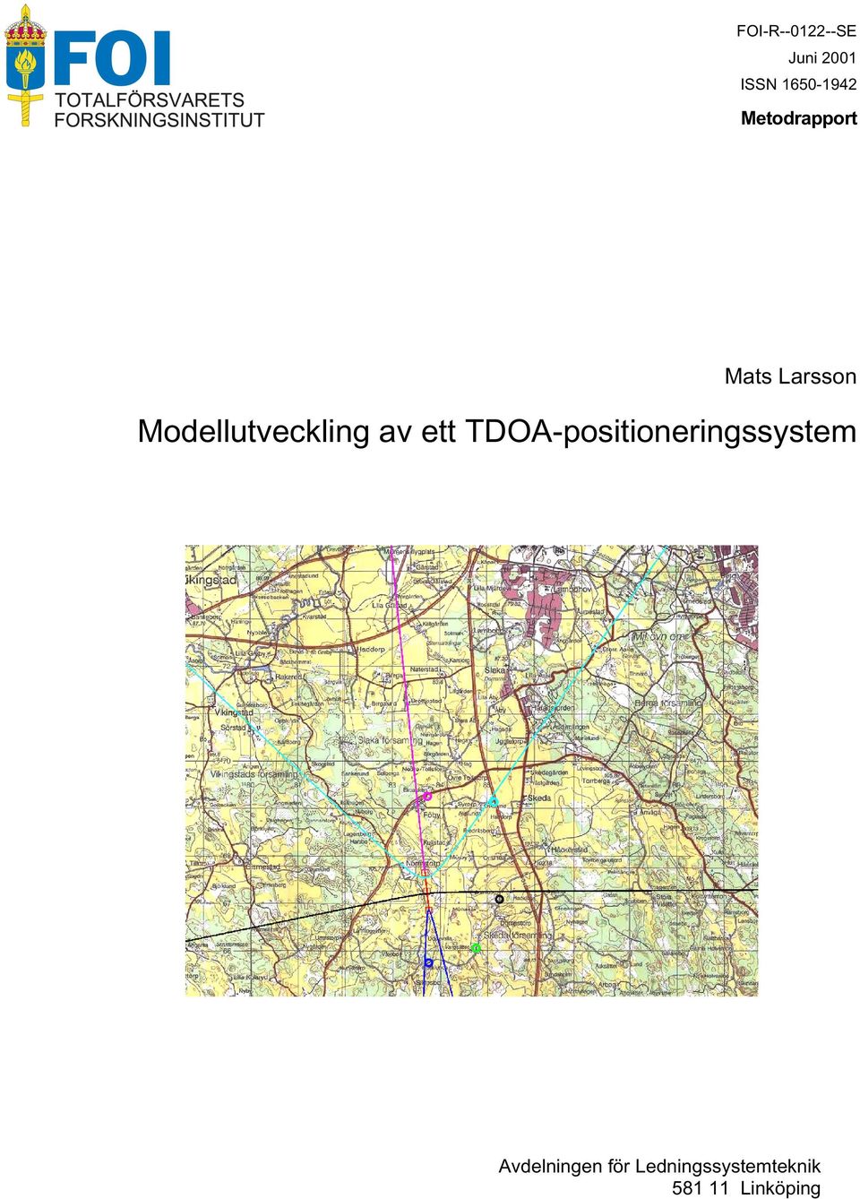 av ett TDOA-positioneringssystem