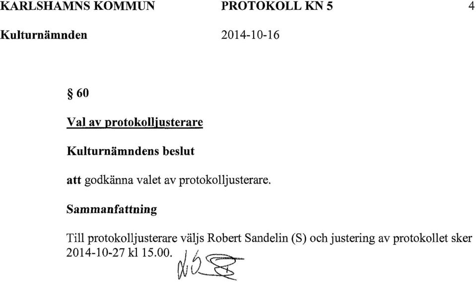 protokoll justerare.