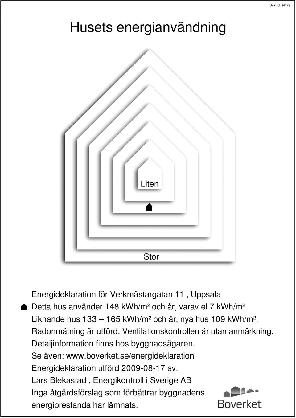 Ventilationskontrollen är utan anmärkning. Detaljinformation finns hos byggnadsägaren. Se även: www.boverket.