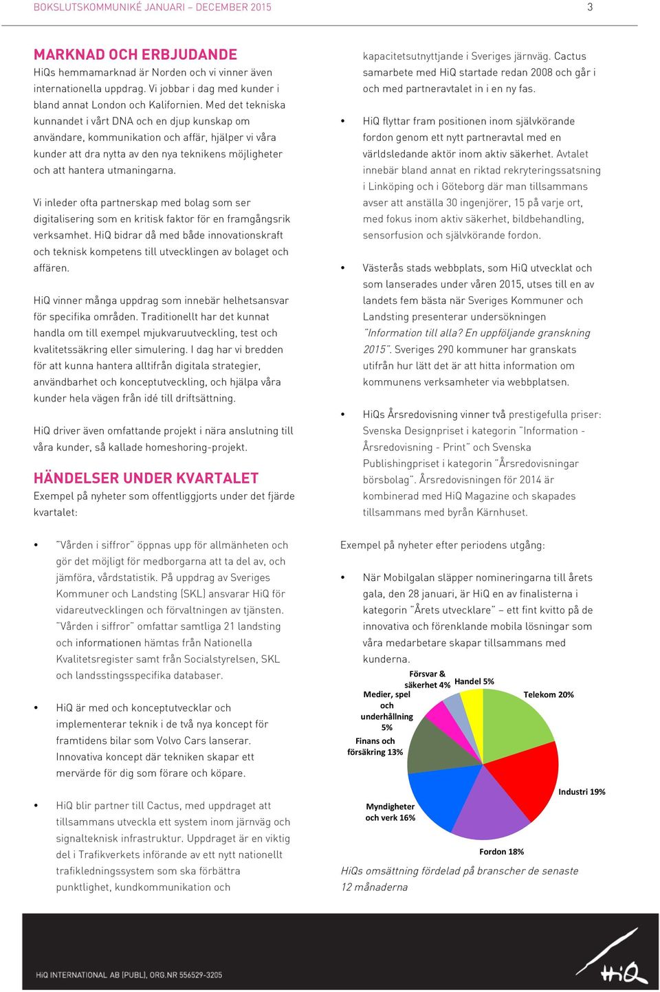 Med det tekniska kunnandet i vårt DNA och en djup kunskap om användare, kommunikation och affär, hjälper vi våra kunder att dra nytta av den nya teknikens möjligheter och att hantera utmaningarna.