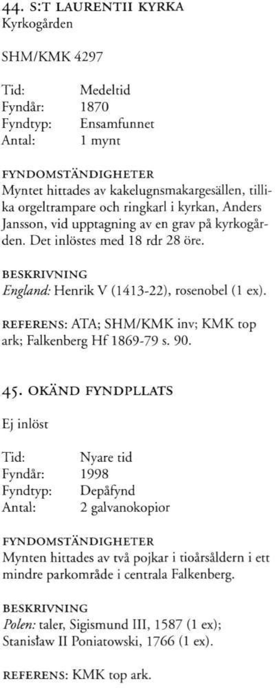ark; Falkenberg Hf 1869-79 s. 90. 45.