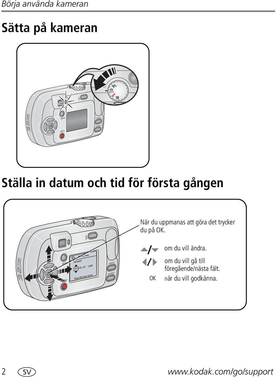 du på OK. om du vill ändra.