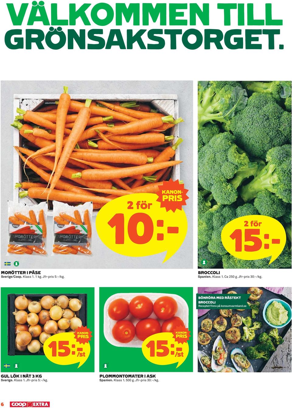 BÖNRÖRA MED RÅSTEKT BROCCOLI Receptet finns på konsumvarmland.