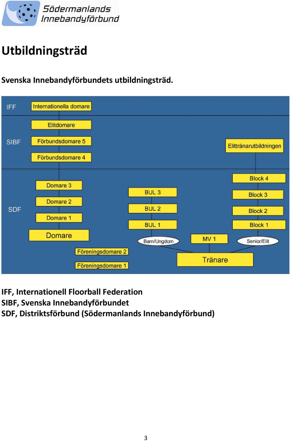 IFF, Internationell Floorball Federation SIBF,