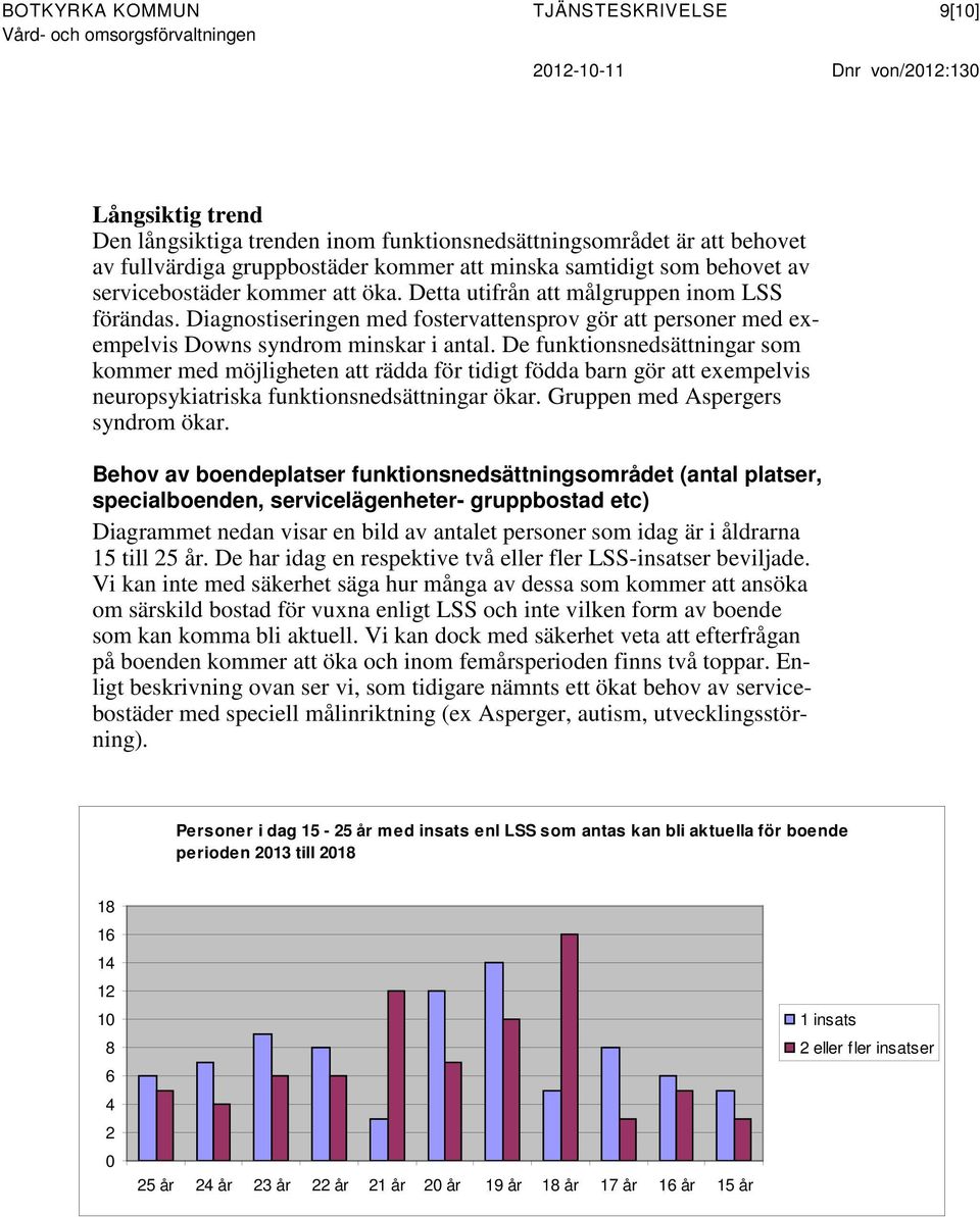 Diagnostiseringen med fostervattensprov gör att personer med exempelvis Downs syndrom minskar i antal.