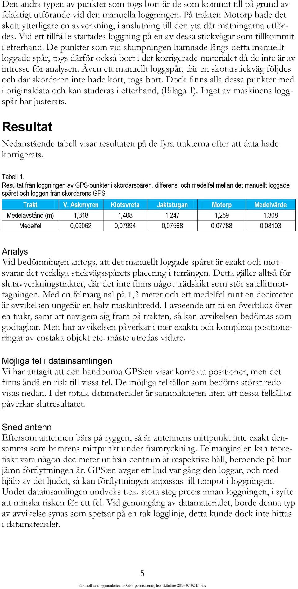 Vid ett tillfälle startades loggning på en av dessa stickvägar som tillkommit i efterhand.