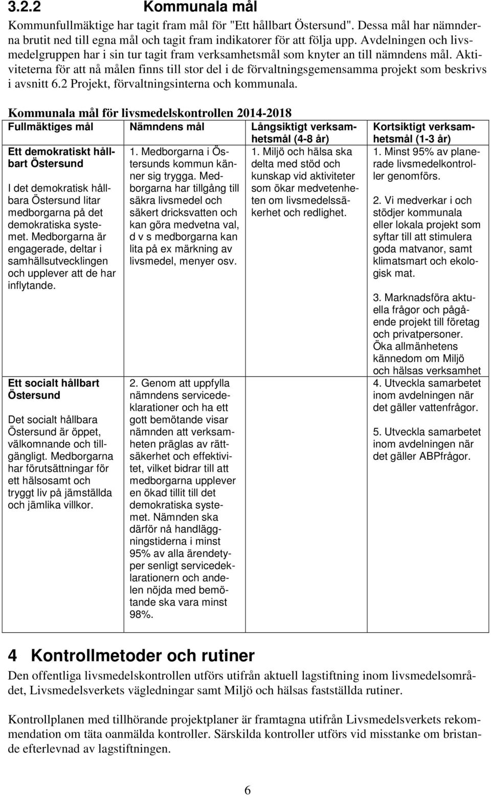 Aktiviteterna för att nå målen finns till stor del i de förvaltningsgemensamma projekt som beskrivs i avsnitt 6.2 Projekt, förvaltningsinterna och kommunala.