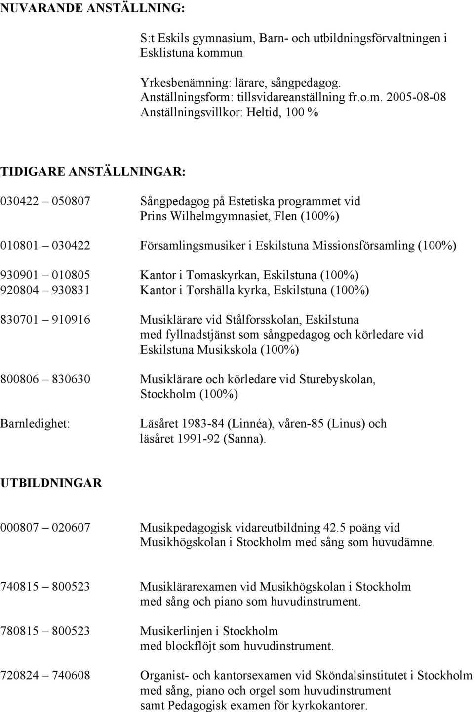 Barn- och utbildningsförvaltningen i Esklistuna komm