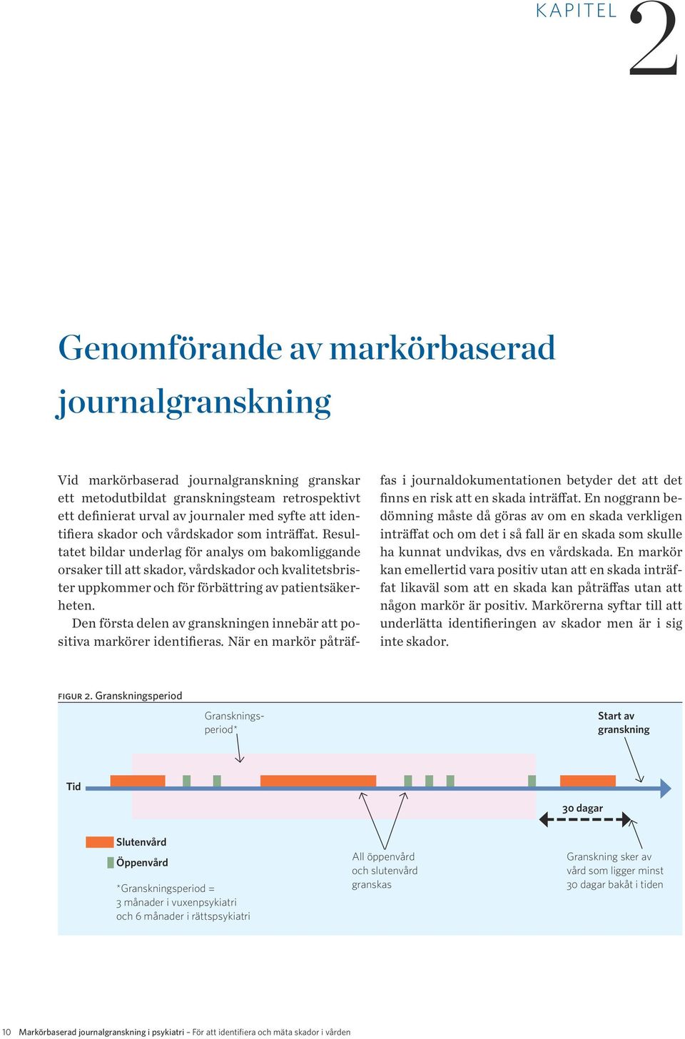 ett definierat urval av journaler med syfte att identifiera skador och vårdskador som inträffat.