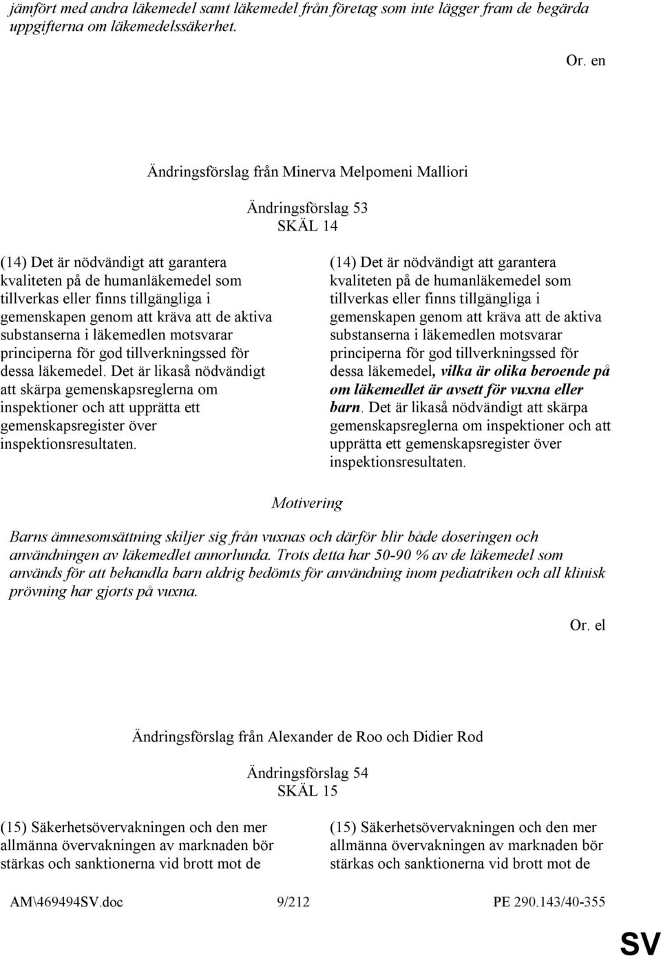 genom att kräva att de aktiva substanserna i läkemedlen motsvarar principerna för god tillverkningssed för dessa läkemedel.