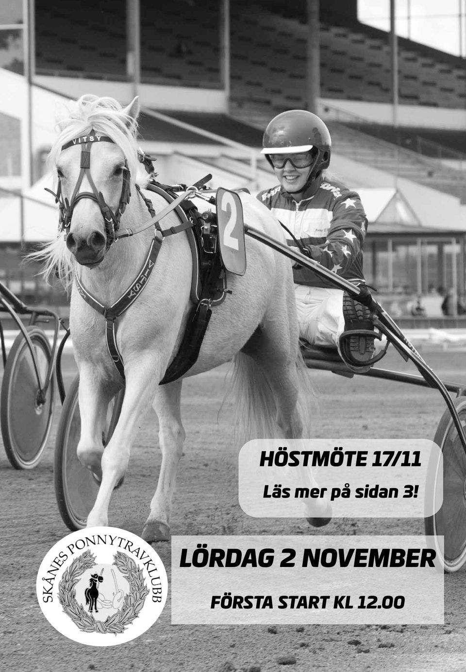 LÖRDAG 2 NOVEMBER