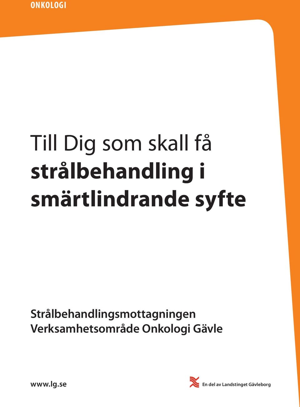 Strålbehandlingsmottagningen