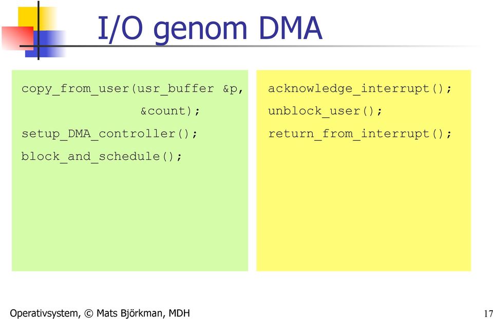 block_and_schedule(); acknowledge_interrupt();