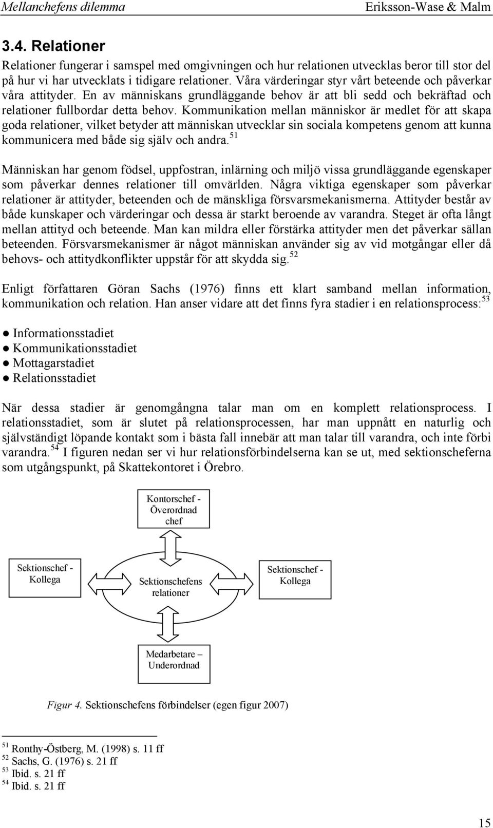 Kommunikation mellan människor är medlet för att skapa goda relationer, vilket betyder att människan utvecklar sin sociala kompetens genom att kunna kommunicera med både sig själv och andra.