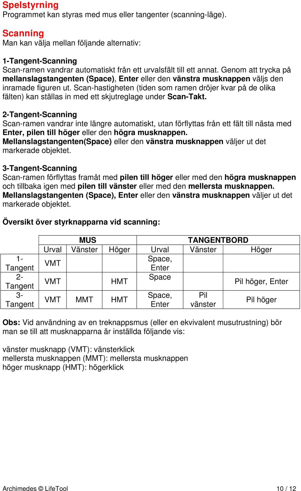 Genom att trycka på mellanslagstangenten (Space), Enter eller den vänstra musknappen väljs den inramade figuren ut.