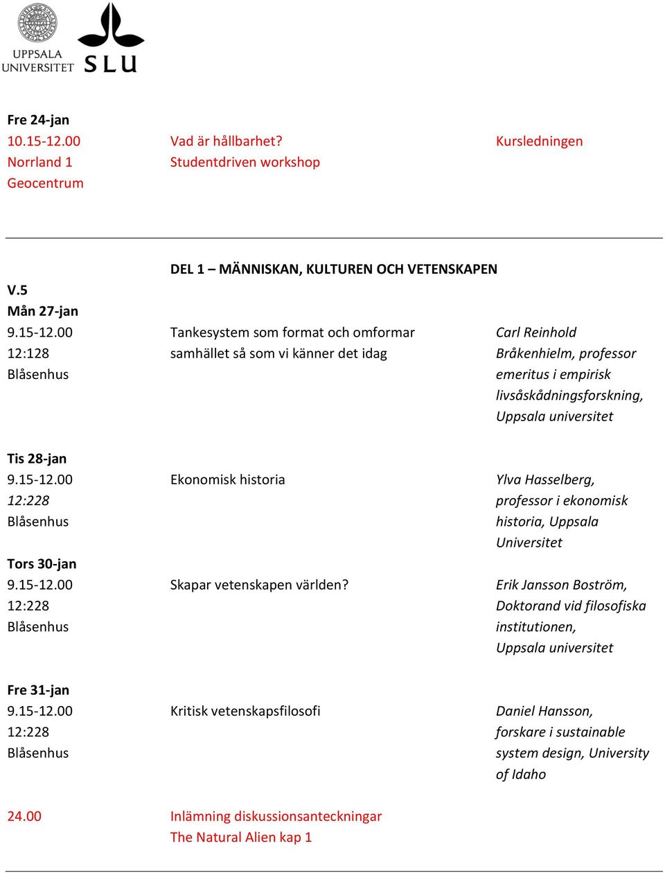 00 Tankesystem som format och omformar Carl Reinhold 12:128 samhället så som vi känner det idag Bråkenhielm, professor emeritus i empirisk livsåskådningsforskning, Uppsala universitet